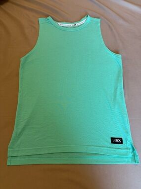 MSX Mint Green Mesh Athletic Tank